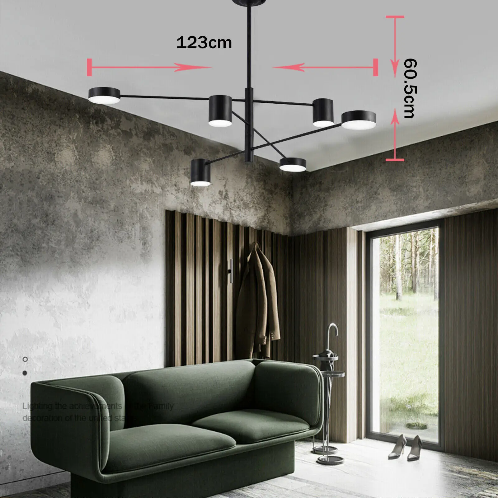 6 Heads Nordic Sputnik Branch Ceiling Light Pendant Lamp Acrylic Shade Hanging Chandelier Living Room Lighting
6 Heads Nordic Sputnik Branch Ceiling Light Pendant Lamp Acrylic Shade Hanging Chandelier Living Room Lighting