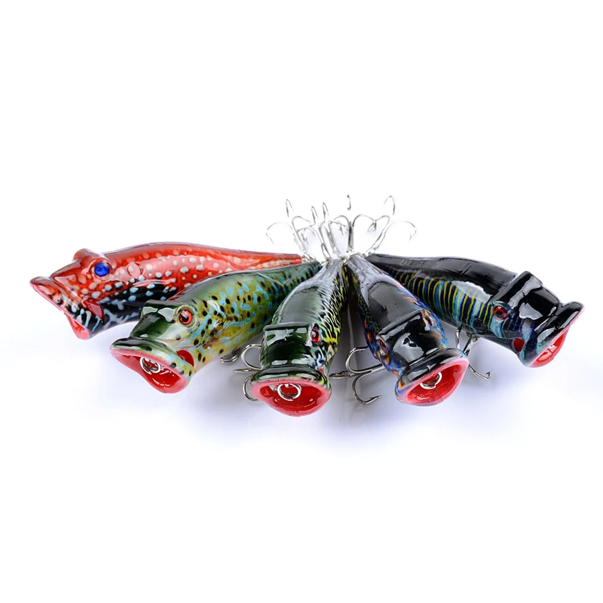 5 Pcs Fishing Lures Colorful Painted Baits Artificial Floating Fishing Lures Deep Sea Baits (5 Colors)
5 Pcs Fishing Lures Colorful Painted Baits Artificial Floating Fishing Lures Deep Sea Baits (5 Colors)