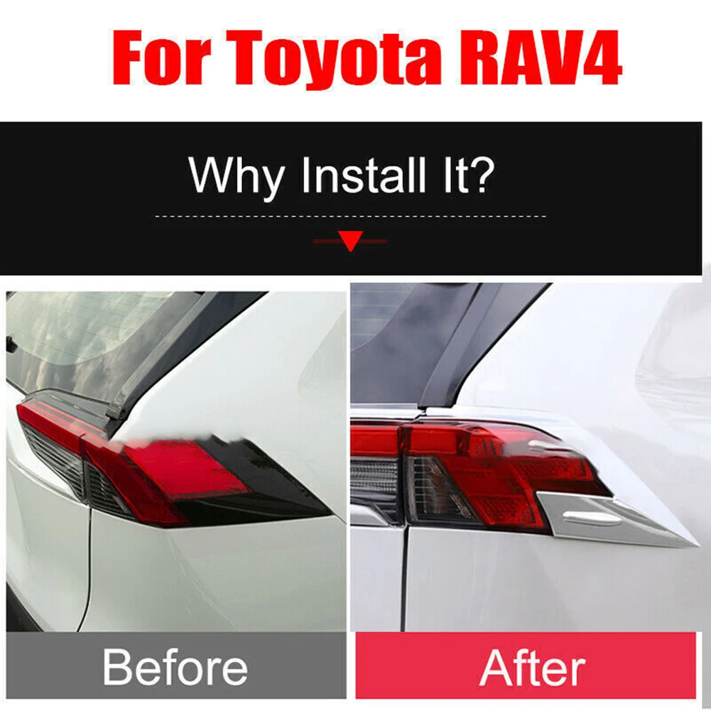 For Toyota RAV4 Lamp Eyebrow Sticker Car Easy Installtion Light Cover Light Cover Trim Rear Tail Lamp Trim 4PCS
For Toyota RAV4 Lamp Eyebrow Sticker Car Easy Installtion Light Cover Light Cover Trim Rear Tail Lamp Trim 4PCS