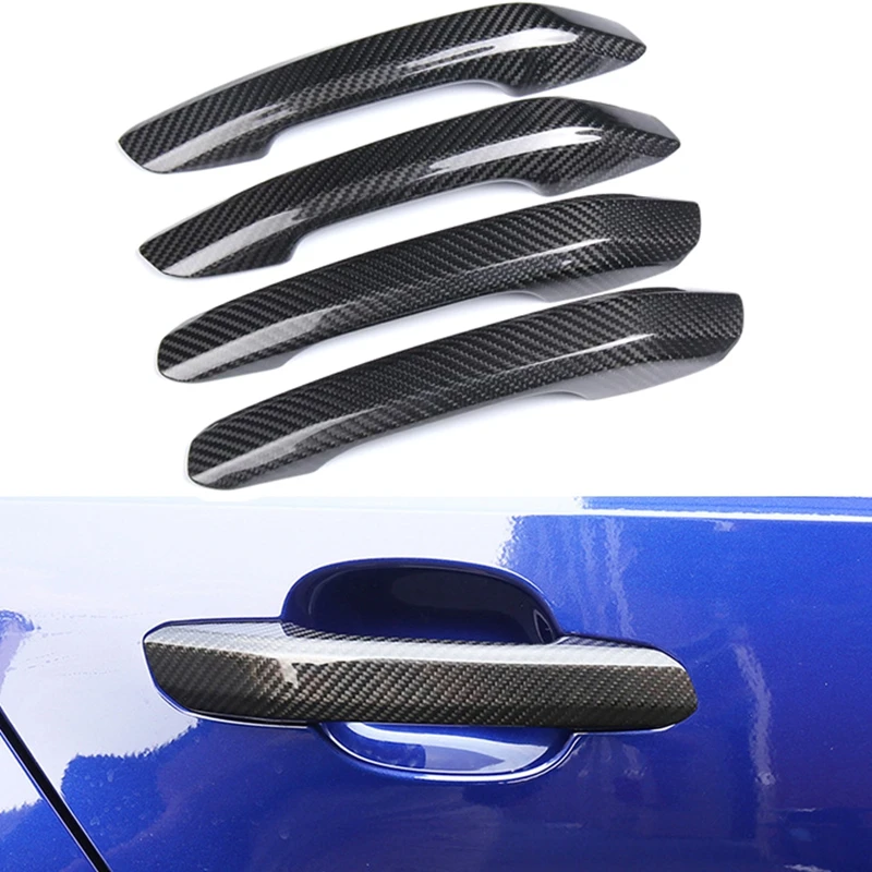 For Audi A4/4L A5 Q5L SQ5 B9 2017-2019 Real Carbon Fiber Car Exterior Door Handles Covers Trim Catch Cap Stickers Accessories
For Audi A4/4L A5 Q5L SQ5 B9 2017-2019 Real Carbon Fiber Car Exterior Door Handles Covers Trim Catch Cap Stickers Accessories
