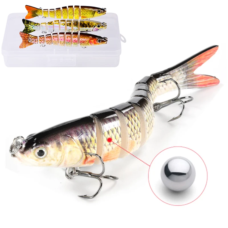 12cm-19g 8 Segment Sinking Fishing Lures For Pike Swimbait Crankbait Trout Bass Fishing Accessories Tackle Bait
12cm-19g 8 Segment Sinking Fishing Lures For Pike Swimbait Crankbait Trout Bass Fishing Accessories Tackle Bait
