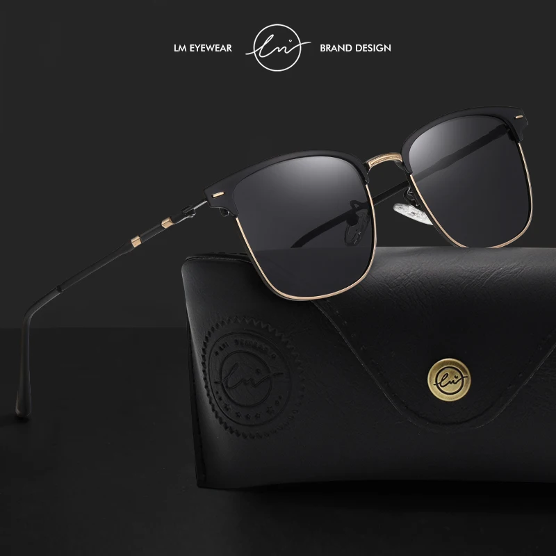 LM Polarized Men's Sunglasses Women Male 2021 Fashion Design Luxury Brand Sun Glasses New Trend Square Eyewear UV400 For Driving
LM Polarized Men's Sunglasses Women Male 2021 Fashion Design Luxury Brand Sun Glasses New Trend Square Eyewear UV400 For Driving