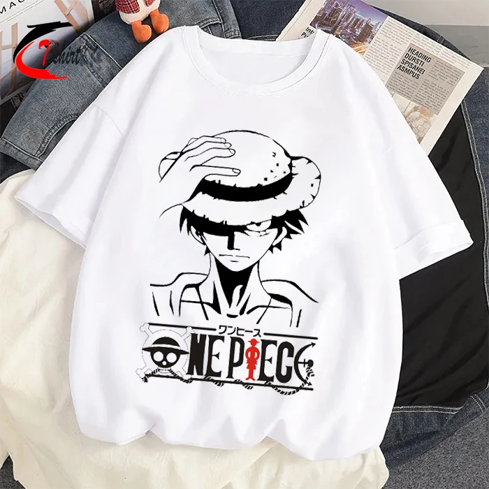 Anime Luffy Print Clothes Men Women's T-shirt Oversized Fashion T-shirt Cartoon Kawaii Sauron Harajuku Ulzzang Tees Tops
Anime Luffy Print Clothes Men Women's T-shirt Oversized Fashion T-shirt Cartoon Kawaii Sauron Harajuku Ulzzang Tees Tops