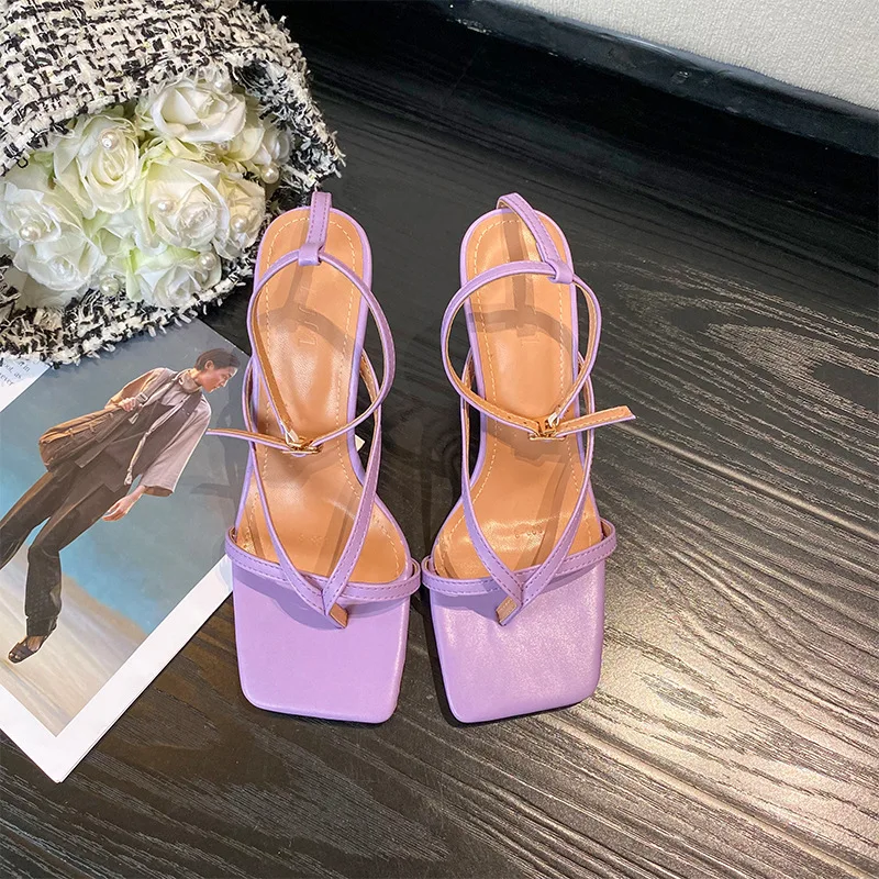 2022 Ankle Strap Women Sandals Summer Fashion Brand Thin High Heels Gladiator Sandal Shoes Narrow Band Party Dress Pump Shoes
2022 Ankle Strap Women Sandals Summer Fashion Brand Thin High Heels Gladiator Sandal Shoes Narrow Band Party Dress Pump Shoes