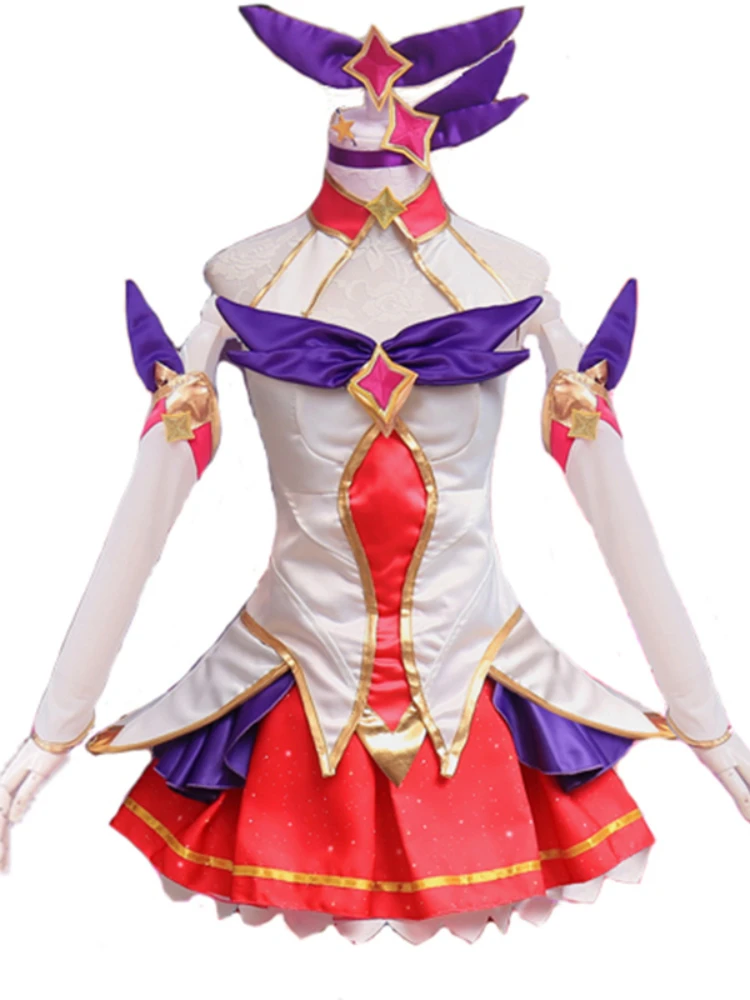 Permainan Anime LOL Bintang Wali Ahri Kostum Cosplay Set Gadis Ajaib The Nine-Tailed Fox Cosplay Dress Full Set top + Rok
Permainan Anime LOL Bintang Wali Ahri Kostum Cosplay Set Gadis Ajaib The Nine-Tailed Fox Cosplay Dress Full Set top + Rok