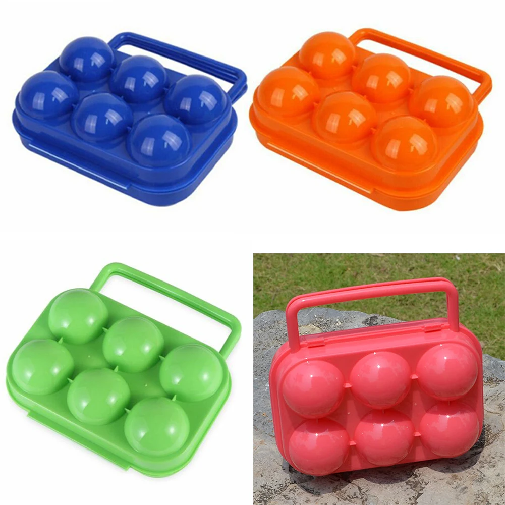 6 Grid Egg Storage Box Portable Egg Holder Container For Outdoor Camping Picnic Kitchen Organizer Case Eggs Box 15x15x7.5 Cm
6 Grid Egg Storage Box Portable Egg Holder Container For Outdoor Camping Picnic Kitchen Organizer Case Eggs Box 15x15x7.5 Cm