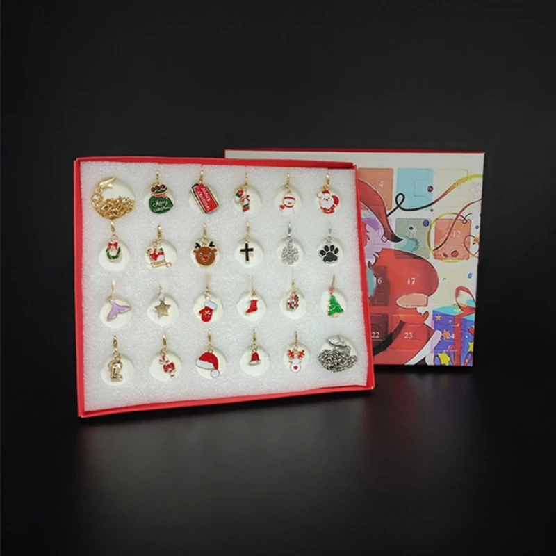 6XDE Christmas Advent Calendar Bracelet blind box Christmas Jewelry Advent Calendar
6XDE Christmas Advent Calendar Bracelet blind box Christmas Jewelry Advent Calendar