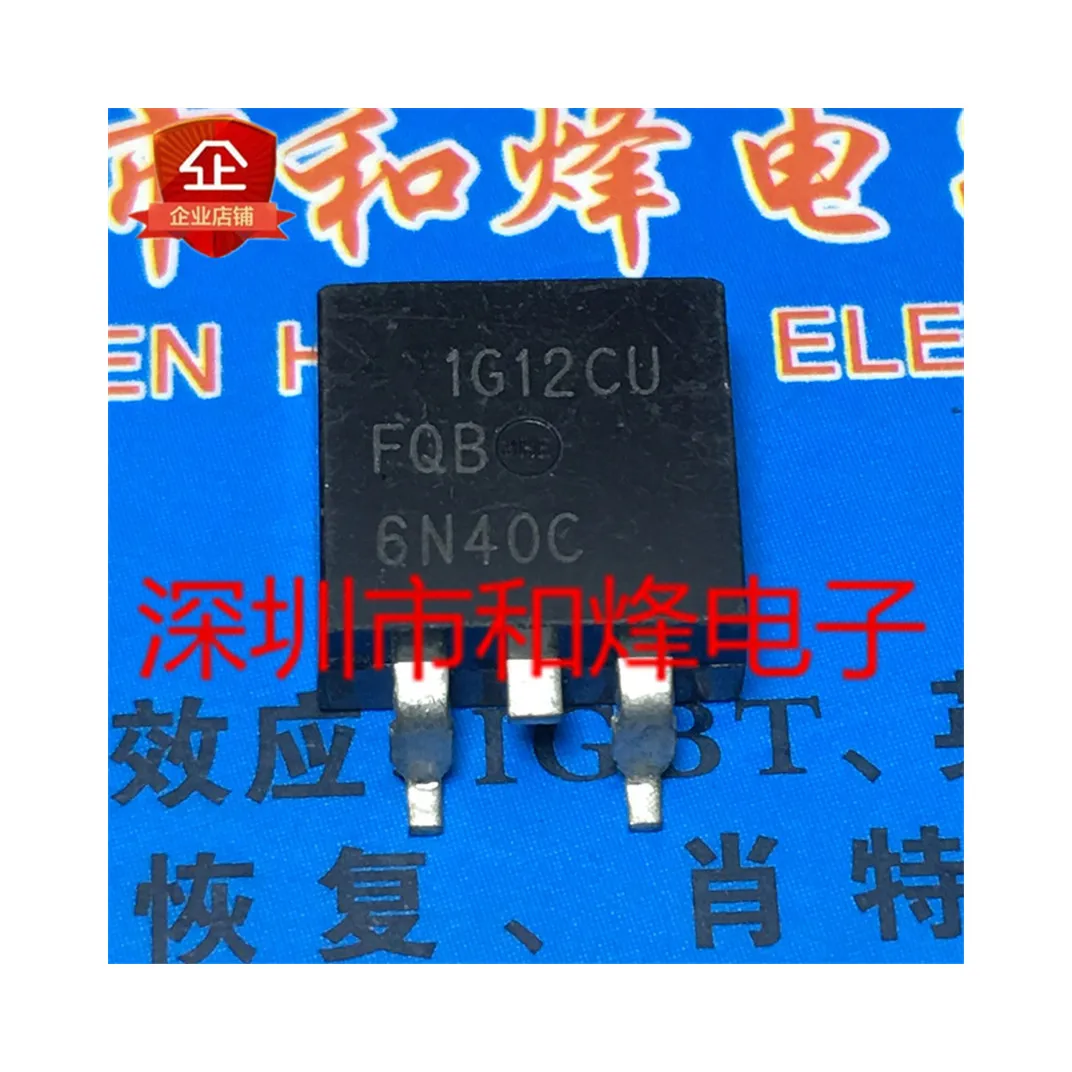 20PCS/5PCS/10PCS FQB6N40CFTM TO-263 6A 400V 
20PCS/5PCS/10PCS FQB6N40CFTM TO-263 6A 400V