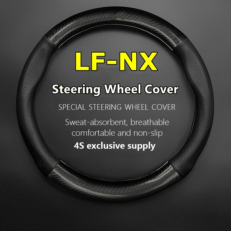 No Smell Thin For Lexus LF-NX Steering Wheel Cover Genuine Leather Carbon Fiber Fit LF NX 2012 2013 2014
No Smell Thin For Lexus LF-NX Steering Wheel Cover Genuine Leather Carbon Fiber Fit LF NX 2012 2013 2014