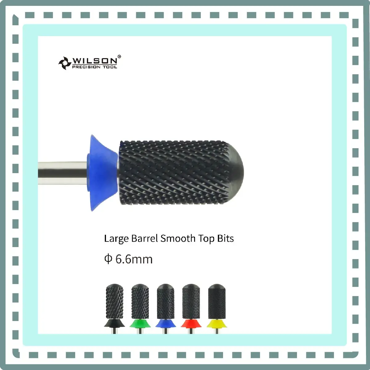WILSON Large Barrel Smooth Top Bits Ceramic-Tools/Nails/Uñas Accesorios Y Herramientas/Nail Accessories
WILSON Large Barrel Smooth Top Bits Ceramic-Tools/Nails/Uñas Accesorios Y Herramientas/Nail Accessories