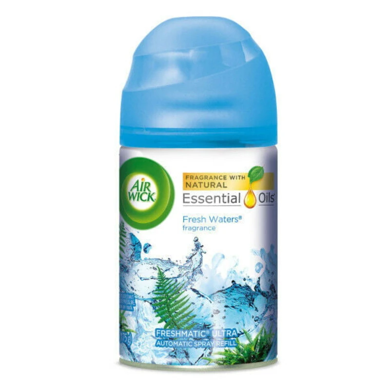 Freshmatic Automatic Spray Air Freshener, Fresh Waters Scent, 1 Refill, 6.17 Ounce (Pack of 6)
Freshmatic Automatic Spray Air Freshener, Fresh Waters Scent, 1 Refill, 6.17 Ounce (Pack of 6)