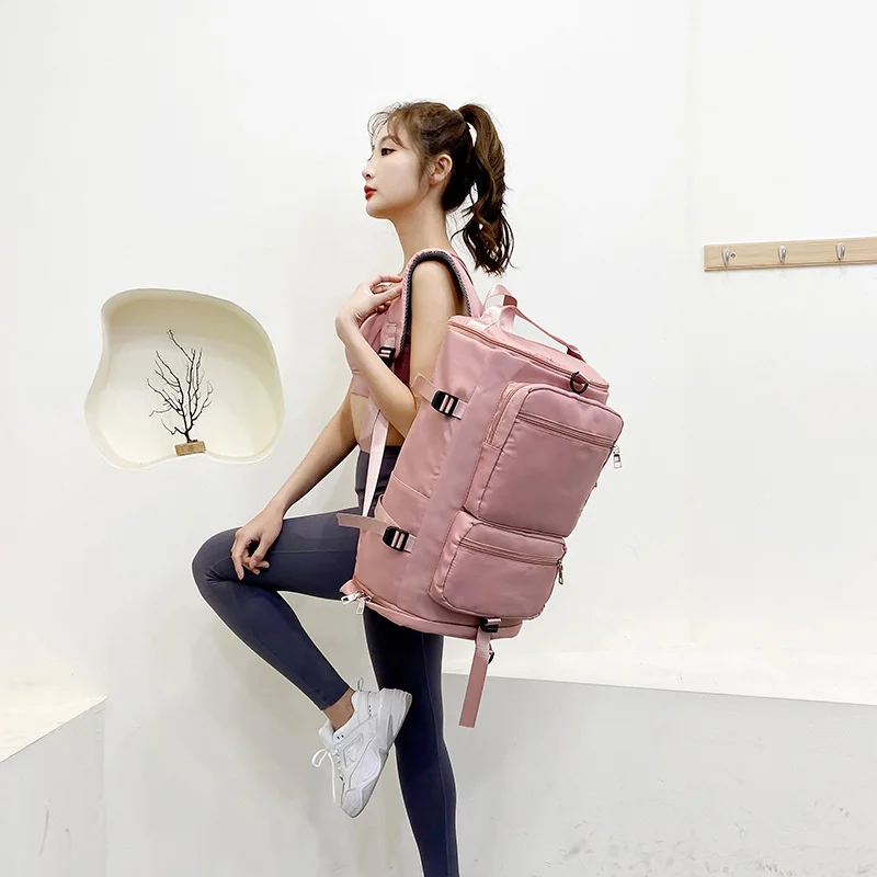 Large Capacity Women Shoulder Travel Backpack Lady Weekend Sports Yoga Luggage Zipper Bags Multifunction Crossbody Bag
Large Capacity Women Shoulder Travel Backpack Lady Weekend Sports Yoga Luggage Zipper Bags Multifunction Crossbody Bag