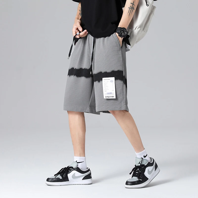 2022 Summer New All-match Comfortable Knee-Length Casual Loose Shorts Korean Clothes for Teenagers Belted Trendyol Shorts Men
2022 Summer New All-match Comfortable Knee-Length Casual Loose Shorts Korean Clothes for Teenagers Belted Trendyol Shorts Men