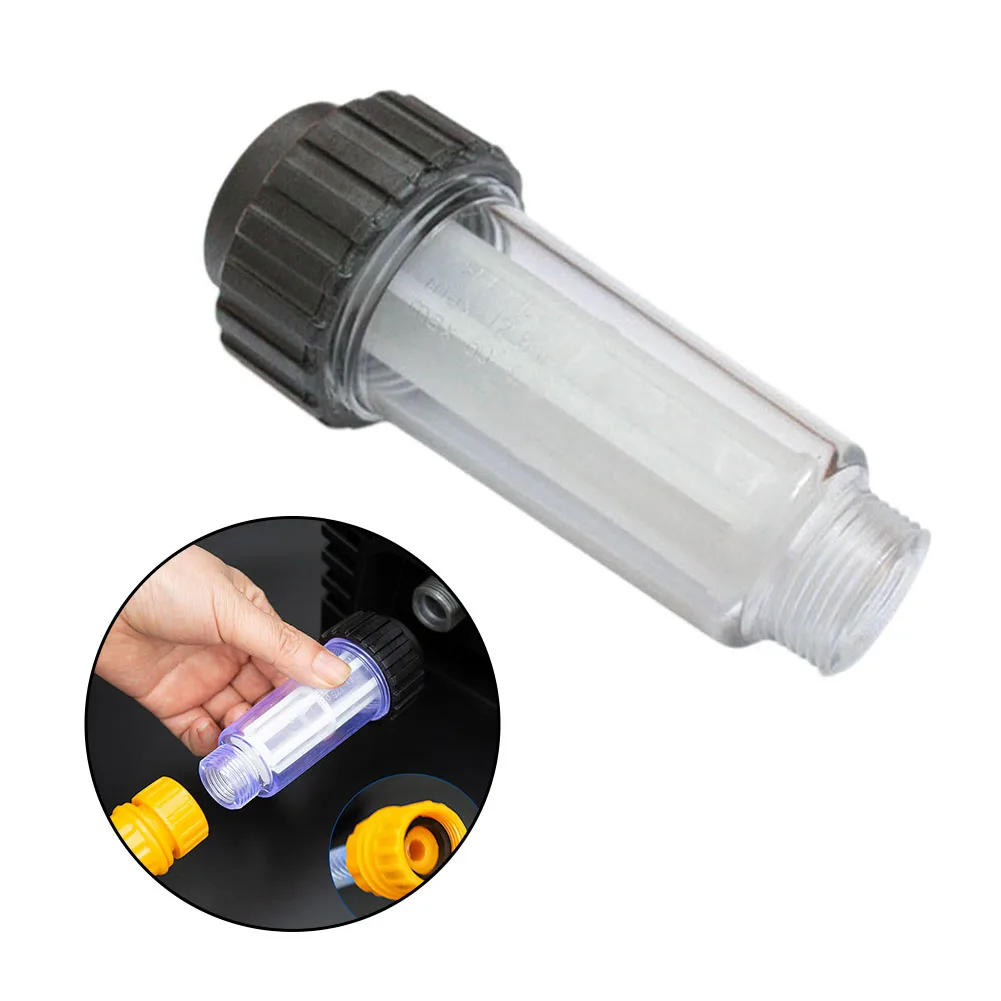 Washer Water Filter 3/4" Hose Pipe Water Inlet Pump Filter Replacement For KARCHER K2 K3 K4 K5 High Pressure Washer
Washer Water Filter 3/4" Hose Pipe Water Inlet Pump Filter Replacement For KARCHER K2 K3 K4 K5 High Pressure Washer