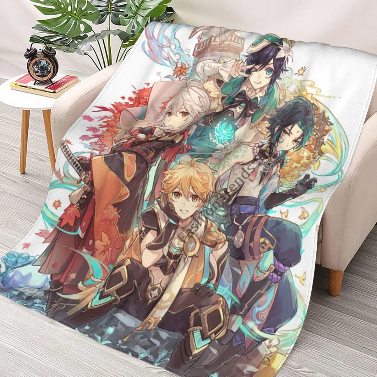 Adventure game Genshin Impact 3D printing blanket bed flannel blanket bedding soft and comfortable Throw Blanket
Adventure game Genshin Impact 3D printing blanket bed flannel blanket bedding soft and comfortable Throw Blanket