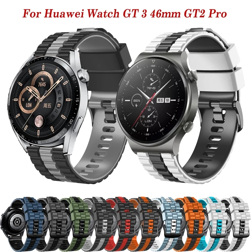 22mm Smart Watchbands Strap For Huawei Watch GT3 46mm/GT2Pro Silicone Bracelets Replacement Honor Magic/GT 3 GT 2 Pro 46mm Wrist
22mm Smart Watchbands Strap For Huawei Watch GT3 46mm/GT2Pro Silicone Bracelets Replacement Honor Magic/GT 3 GT 2 Pro 46mm Wrist