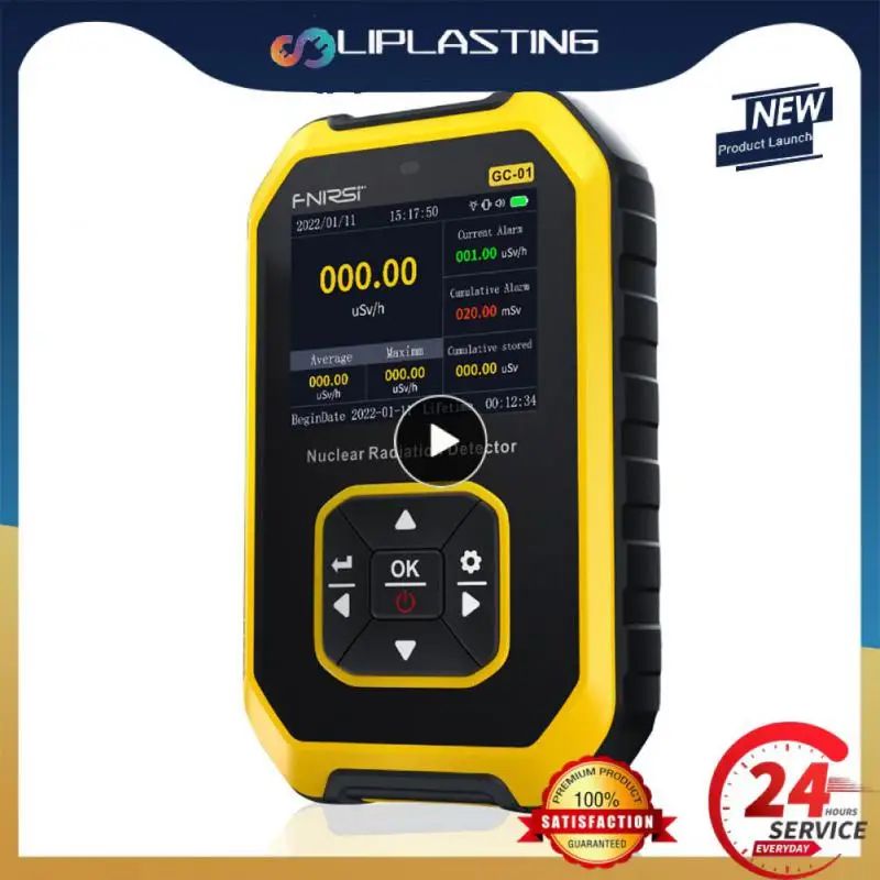 Nuclear Radiation Detector Portable X-ray γ-ray β-ray Geiger Counter New Dosimeter Radioactivity Tester Tools Marble Detector
Nuclear Radiation Detector Portable X-ray γ-ray β-ray Geiger Counter New Dosimeter Radioactivity Tester Tools Marble Detector