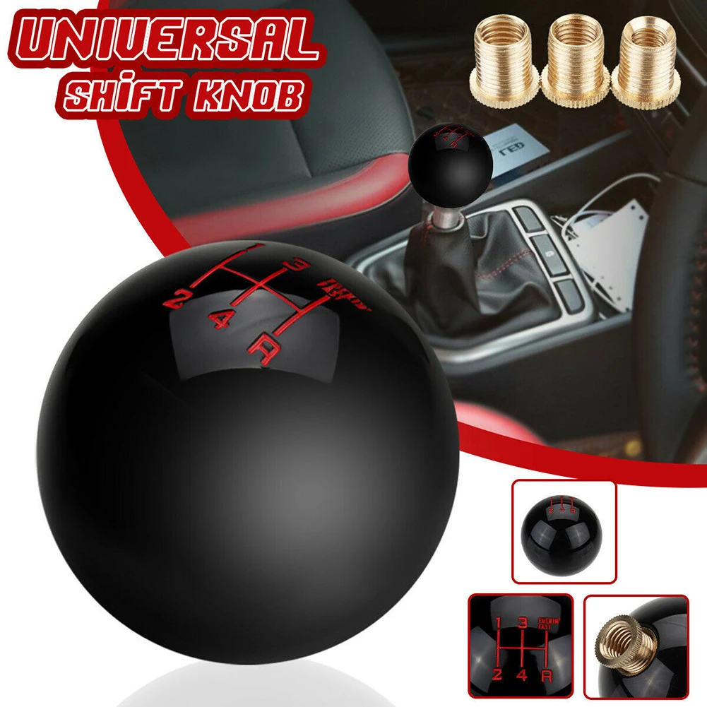 3 Thread Adapters Shift Knob Driving 1 Pc Black Blue Gear:5Speed Red White Condition: 100% Brand New High Quality
3 Thread Adapters Shift Knob Driving 1 Pc Black Blue Gear:5Speed Red White Condition: 100% Brand New High Quality