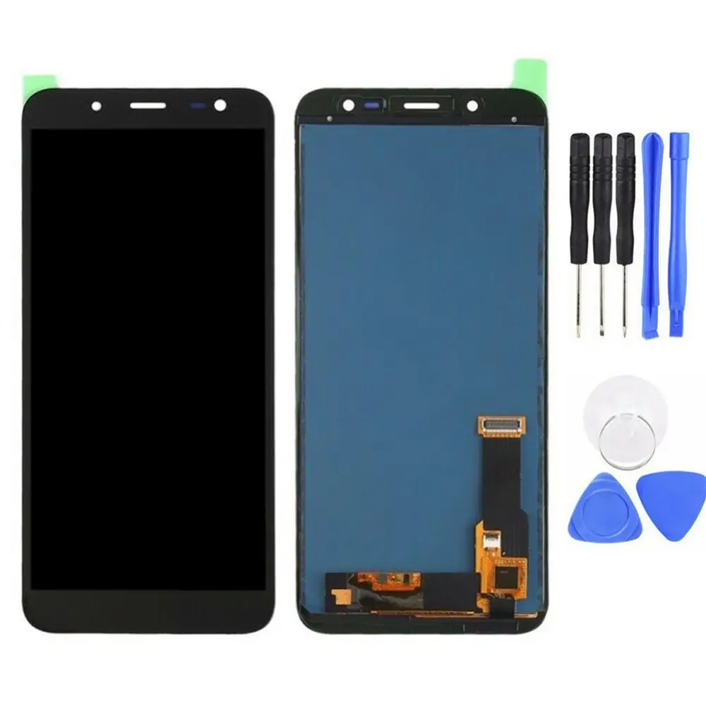 ЖК-дисплей с сенсорным экраном и дигитайзером для Samsung Galaxy J6 2018 SM-J600DS J600FN J600G, ЖК-дисплей с сенсорным дигитайзером в сборе, запасные части
ЖК-дисплей с сенсорным экраном и дигитайзером для Samsung Galaxy J6 2018 SM-J600DS J600FN J600G, ЖК-дисплей с сенсорным дигитайзером в сборе, запасные части