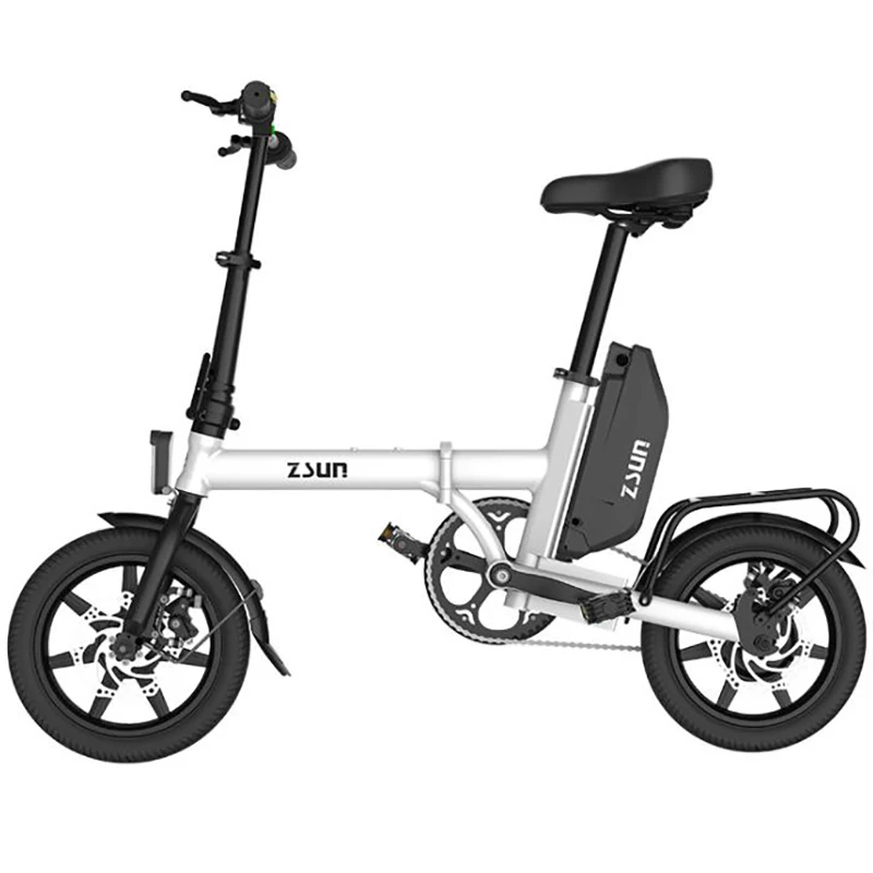 

Складной электрический мини-велосипед, 14 дюймов, 48 В, литиевая батарея, высокоскоростной бесщеточный двигатель, Ultra светильник