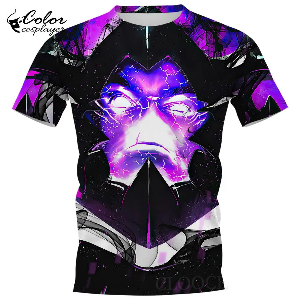 Color Cosplayer Anime Alone Leveling 3D Printing Men's Round Neck Summer Short Sleeve T-Shirt Fashion Top Men's Clothing
Color Cosplayer Anime Alone Leveling 3D Printing Men's Round Neck Summer Short Sleeve T-Shirt Fashion Top Men's Clothing