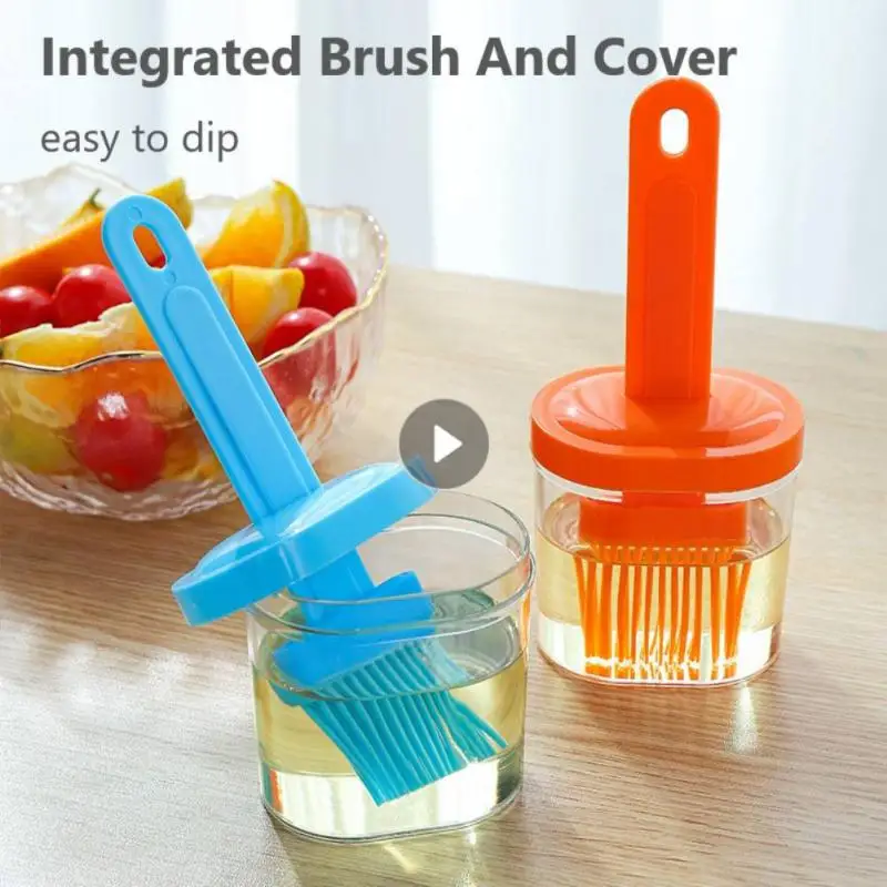 High Temperature Resistant Silicone Bottle Brush Portable Barbecue Oil Brush Household Baking Oil Brush Pancake Brush Oil Tools
High Temperature Resistant Silicone Bottle Brush Portable Barbecue Oil Brush Household Baking Oil Brush Pancake Brush Oil Tools