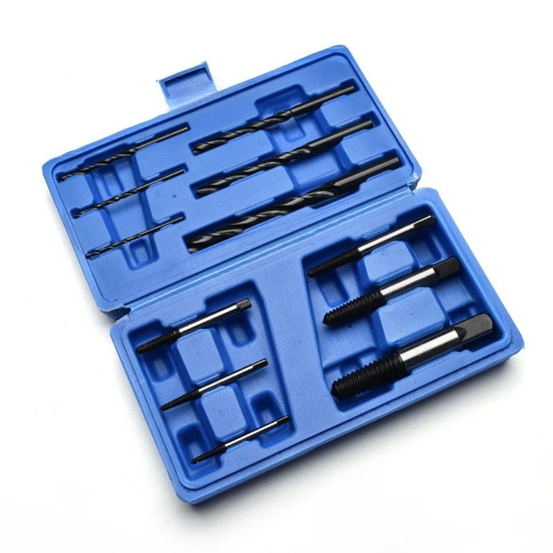 X37E Screw Extractors with Drill Bits Set Tool for Professional Hobbyist Remove Stud Screw Pipes Durable High Hardness
X37E Screw Extractors with Drill Bits Set Tool for Professional Hobbyist Remove Stud Screw Pipes Durable High Hardness