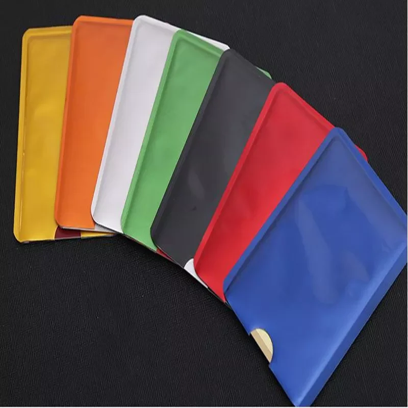 10pcs Anti Scan RFID Sleeve Protector Anti Theft Credit ID Card Aluminum Foil Holder Anti-Scan Card Sleeve Hot Sale
10pcs Anti Scan RFID Sleeve Protector Anti Theft Credit ID Card Aluminum Foil Holder Anti-Scan Card Sleeve Hot Sale