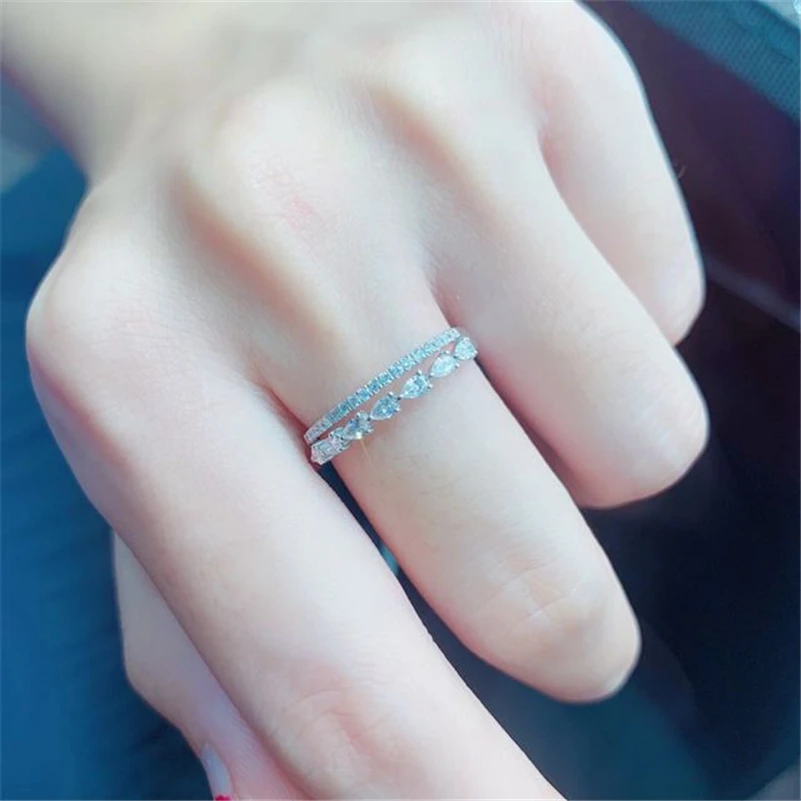 Luxury 925 Sterling Silver Diamond Ring for Women DIWENFU Anillos De Wedding Bands Bizuteria Engagement Diamond Jewelry Rings
Luxury 925 Sterling Silver Diamond Ring for Women DIWENFU Anillos De Wedding Bands Bizuteria Engagement Diamond Jewelry Rings