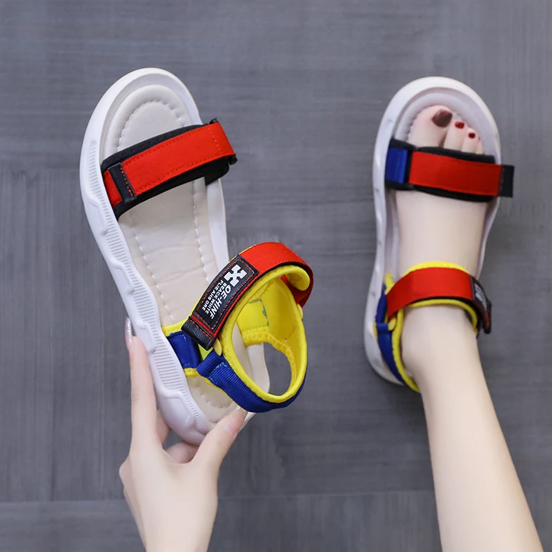 Women's Shoes Summer Student Sandals Flat Sports Beach Women's Sandals Fashion Sandals College Students
Women's Shoes Summer Student Sandals Flat Sports Beach Women's Sandals Fashion Sandals College Students