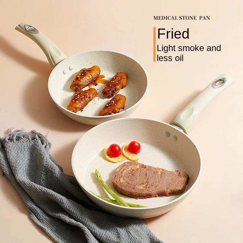 Maifan Stone Non Stick Wok Steak Frying Pan Pan Multi-function Pancake Omelette Thickened Induction Cooker Open Fire Suitable
Maifan Stone Non Stick Wok Steak Frying Pan Pan Multi-function Pancake Omelette Thickened Induction Cooker Open Fire Suitable