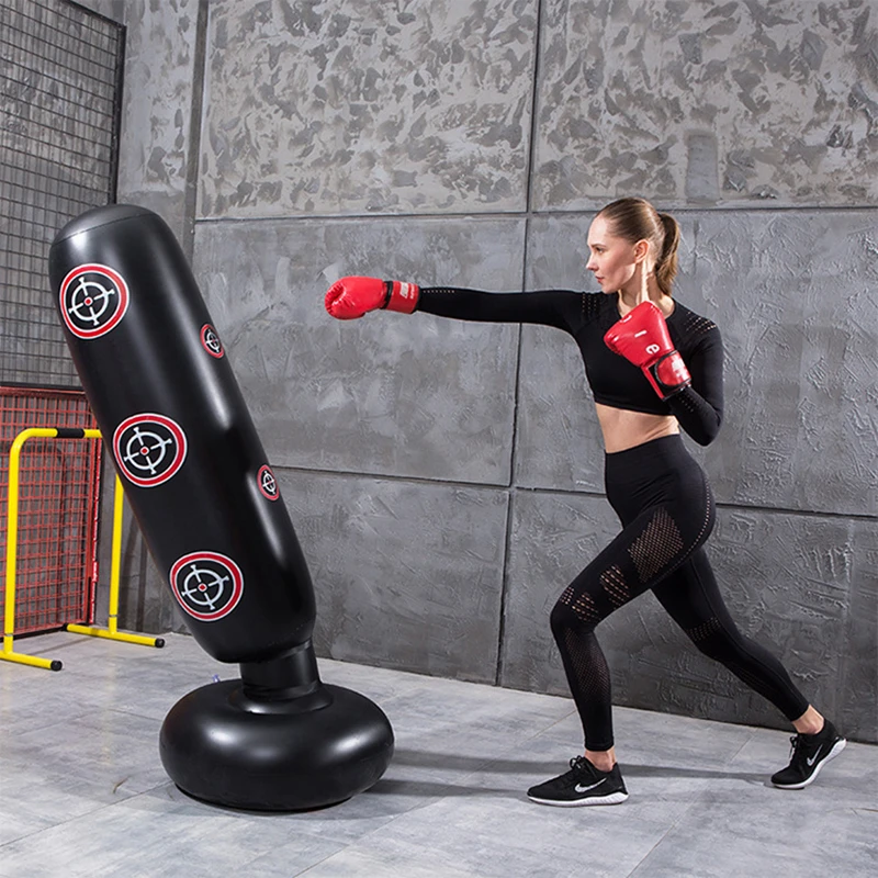 Inflatable Boxing Column Adult Children Tumbler 160 cm Boxing Sandbag PVC Thick Bottom Children's Sports Boxing Training Target
Inflatable Boxing Column Adult Children Tumbler 160 cm Boxing Sandbag PVC Thick Bottom Children's Sports Boxing Training Target