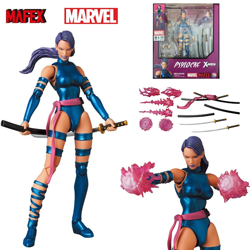 Medicom Toy Mafex 141 Marvel X-Men Psylocke Comic Ver. 6 Inches 16Cm Original Action Figure Kid Toy Birthday Gift Collection
Medicom Toy Mafex 141 Marvel X-Men Psylocke Comic Ver. 6 Inches 16Cm Original Action Figure Kid Toy Birthday Gift Collection