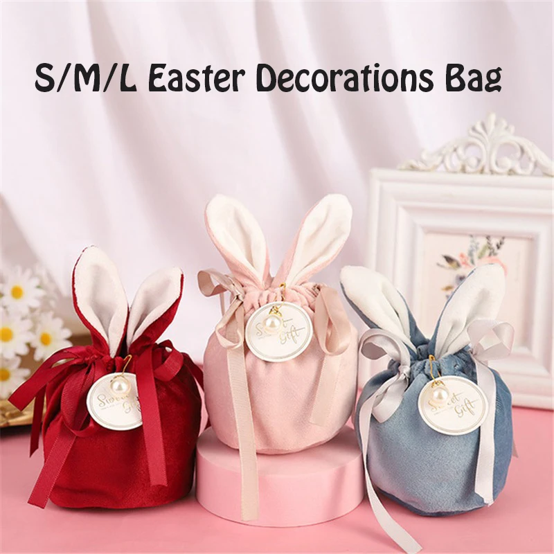 3/1pcs 2022 Happy Easter Decorations Cute Rabbit Bunny Packing Bag Chocolate Candy Bags Gift Wedding Birthday Jewelry Organizer
3/1pcs 2022 Happy Easter Decorations Cute Rabbit Bunny Packing Bag Chocolate Candy Bags Gift Wedding Birthday Jewelry Organizer