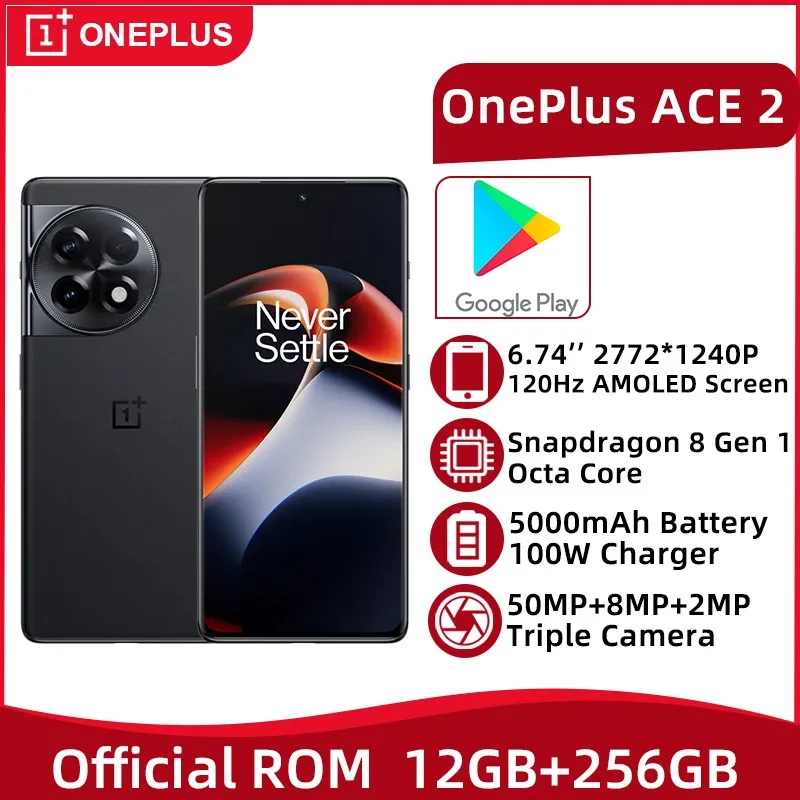 Смартфон Oneplus ACE 2, телефон с глобальной прошивкой, 12 Гб, 256 ГБ, процессор Snapdragon 8 Gen 1, экран AMOLED 6,74 дюйма, 120 Гц, тройная камера 50 МП
Смартфон Oneplus ACE 2, телефон с глобальной прошивкой, 12 Гб, 256 ГБ, процессор Snapdragon 8 Gen 1, экран AMOLED 6,74 дюйма, 120 Гц, тройная камера 50 МП