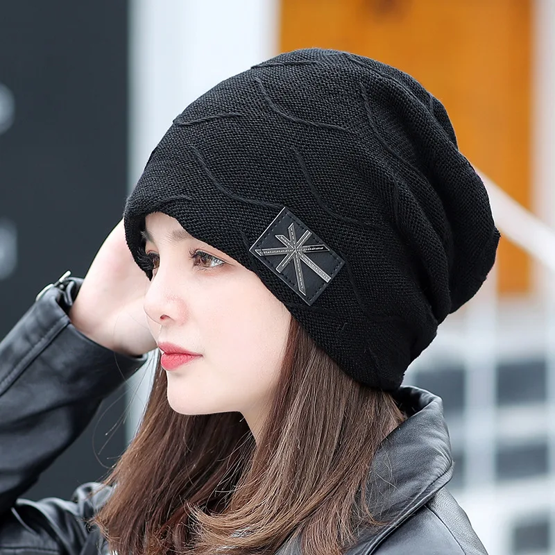 Winter Skullies Beanies Hat Women Solid Color Knitted Cotton Female Beanie Caps Soft Warm Hats Ladies Bonnet
Winter Skullies Beanies Hat Women Solid Color Knitted Cotton Female Beanie Caps Soft Warm Hats Ladies Bonnet