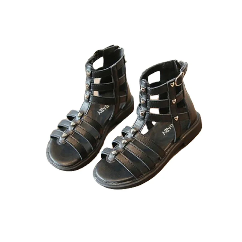 Summer Kids Shoes for Girl Sandals Fashion Love Rivet Cute Bow Roman Sandals Girls Princess Shoes Non-slip SMG272
Summer Kids Shoes for Girl Sandals Fashion Love Rivet Cute Bow Roman Sandals Girls Princess Shoes Non-slip SMG272