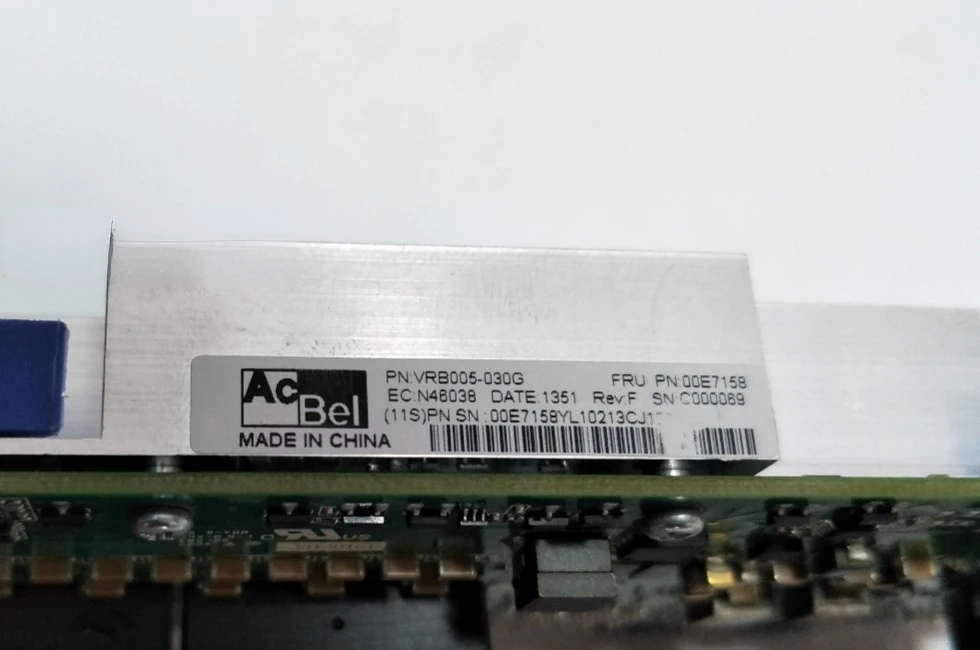 Подходит для оригинальных 00J0252 00E7158 00J0081 IBM P710/730 VRM
Подходит для оригинальных 00J0252 00E7158 00J0081 IBM P710/730 VRM