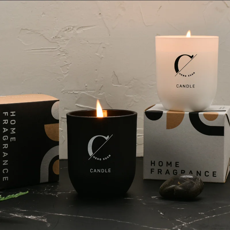 Ins Style Black And White Simple Scented Candle Plant Soy Wax Smokeless Aromatherapy Light Luxury Fragrance Candle Cup
Ins Style Black And White Simple Scented Candle Plant Soy Wax Smokeless Aromatherapy Light Luxury Fragrance Candle Cup