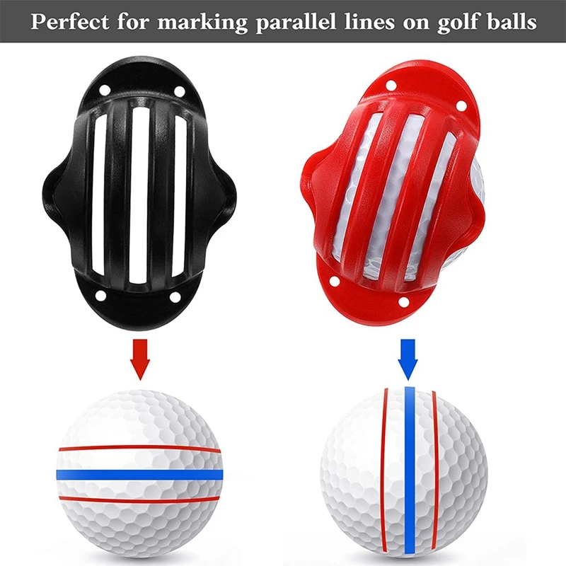 Golf Line Drawing Tool Set Putter Aligning Line Drawing Template Tool 4 Golf Ball Stamper With 4 Marker Pens 
Golf Line Drawing Tool Set Putter Aligning Line Drawing Template Tool 4 Golf Ball Stamper With 4 Marker Pens