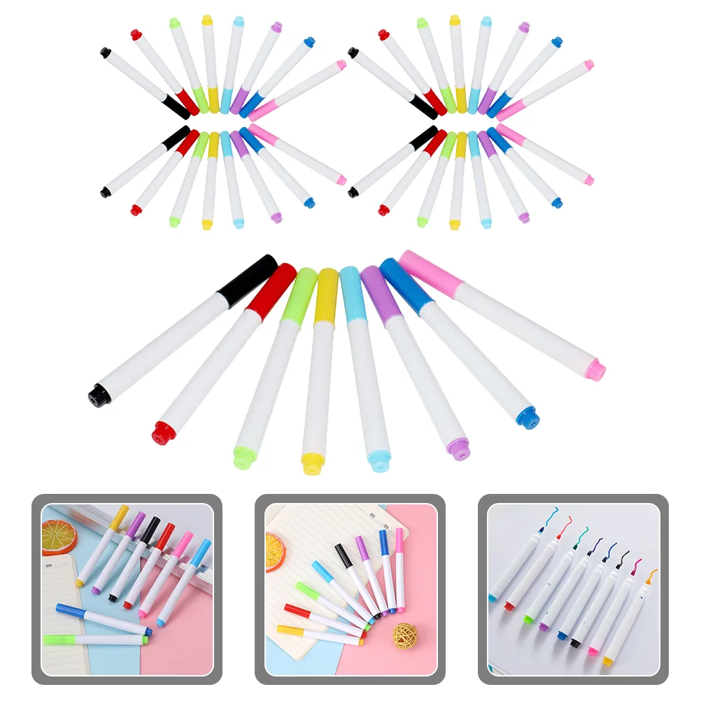 40Pcs Dry Erase Markers Painting Pens for Children Whiteboard Markers Colorful Drawing Markers Pens
40Pcs Dry Erase Markers Painting Pens for Children Whiteboard Markers Colorful Drawing Markers Pens