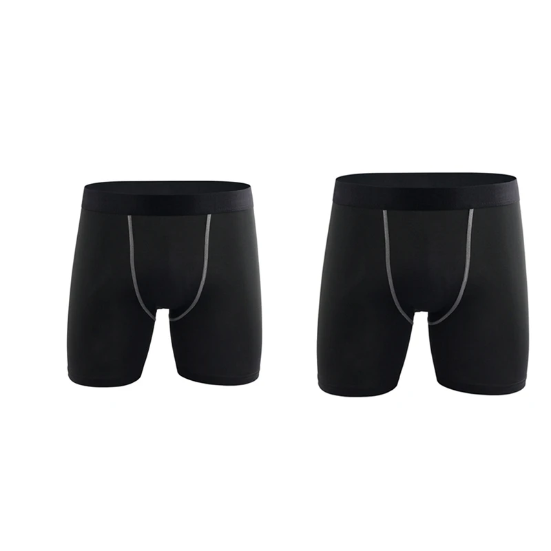 2Pcs Men's Shorts Running Fitness Quick-Drying Compression Shorts Black,M & L
2Pcs Men's Shorts Running Fitness Quick-Drying Compression Shorts Black,M & L