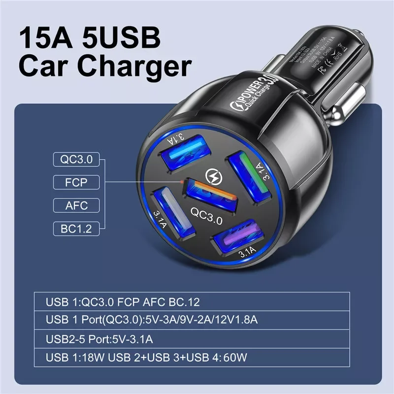 EU/US/UK Plug USB Charger 5.1A Quick Charge 4 Prot 3.0 USB Charger Mobile Smartphones Charger For Phone Adapter for iPhone 12
EU/US/UK Plug USB Charger 5.1A Quick Charge 4 Prot 3.0 USB Charger Mobile Smartphones Charger For Phone Adapter for iPhone 12