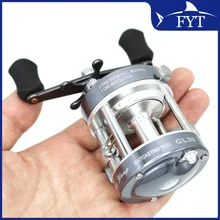 All Metal Cast Drum Wheel Fishing Reels Saltwater Right Hand 5.0:1 Synchronous Wire Gauge Pescaria Bait Cast Reel MingYang CL30