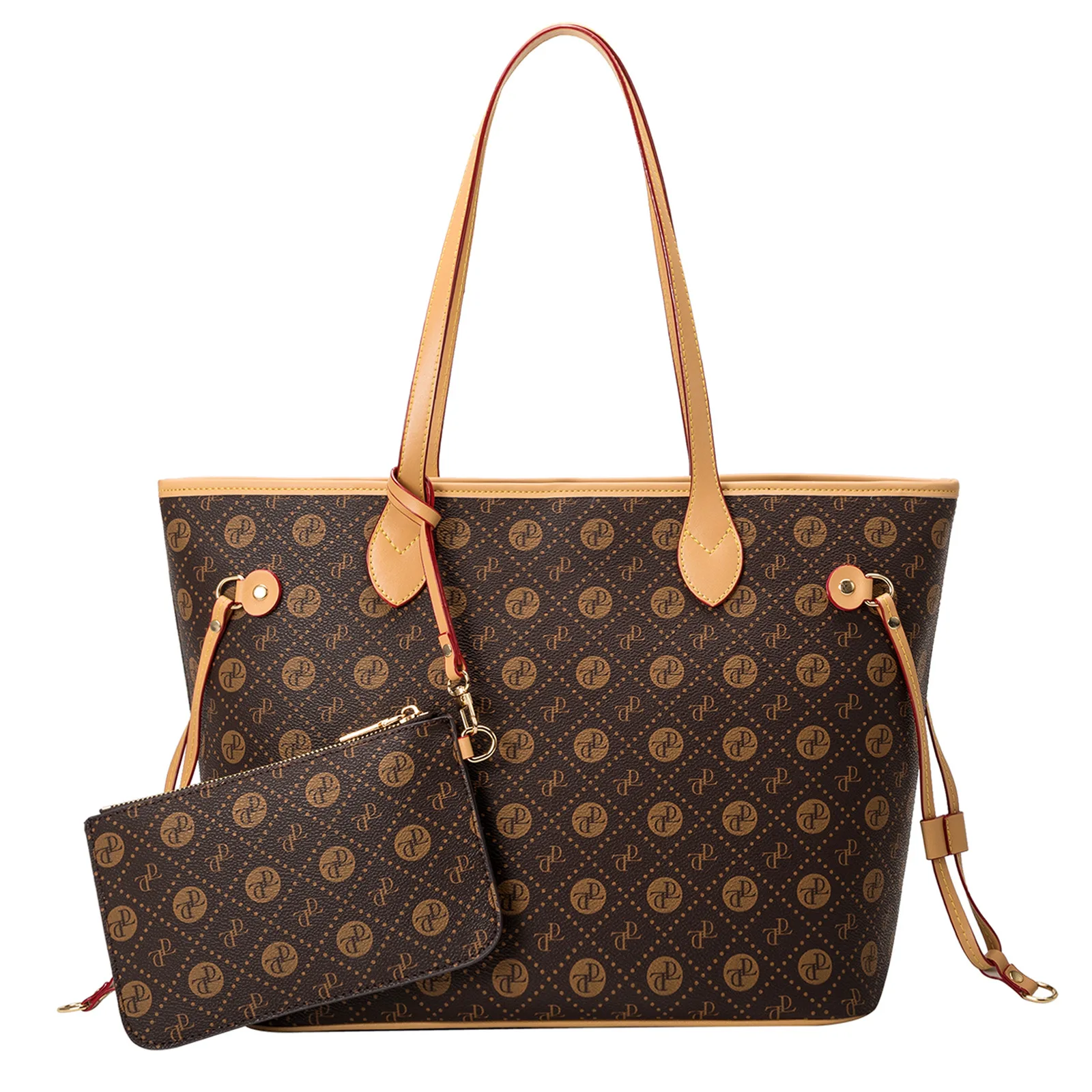Handbag Women's 2023 Fashion Large Capacity Shoulder Bag Versatile Simple Mother and Child Bag Two Piece Set Tote Bag Large Bag 
Handbag Women's 2023 Fashion Large Capacity Shoulder Bag Versatile Simple Mother and Child Bag Two Piece Set Tote Bag Large Bag
