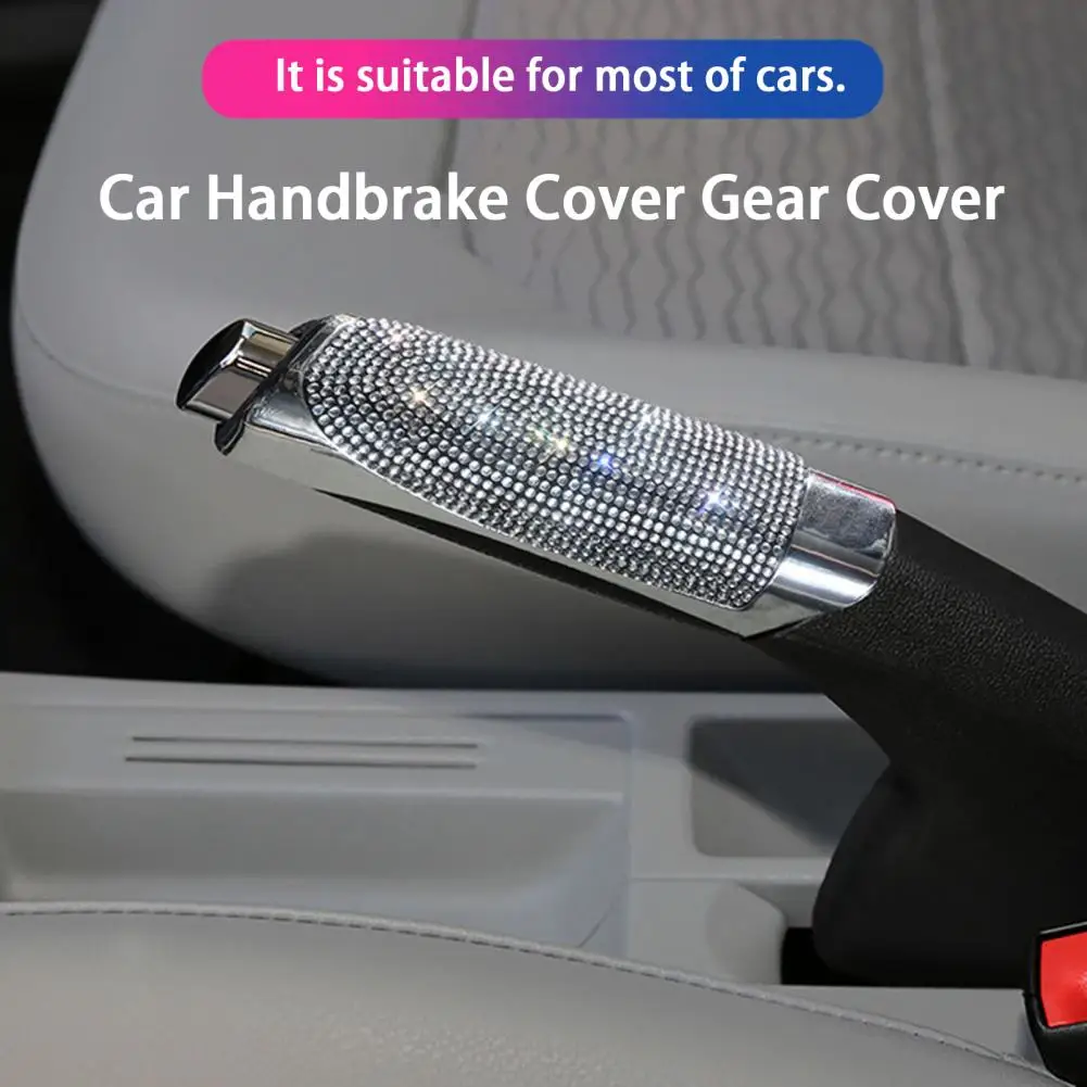 Handbrake Case Glossy Modified Luxury Faux Diamond Auto Handbrake Decor Wear-resistant Hand Brake Trim Auto Decoration
Handbrake Case Glossy Modified Luxury Faux Diamond Auto Handbrake Decor Wear-resistant Hand Brake Trim Auto Decoration