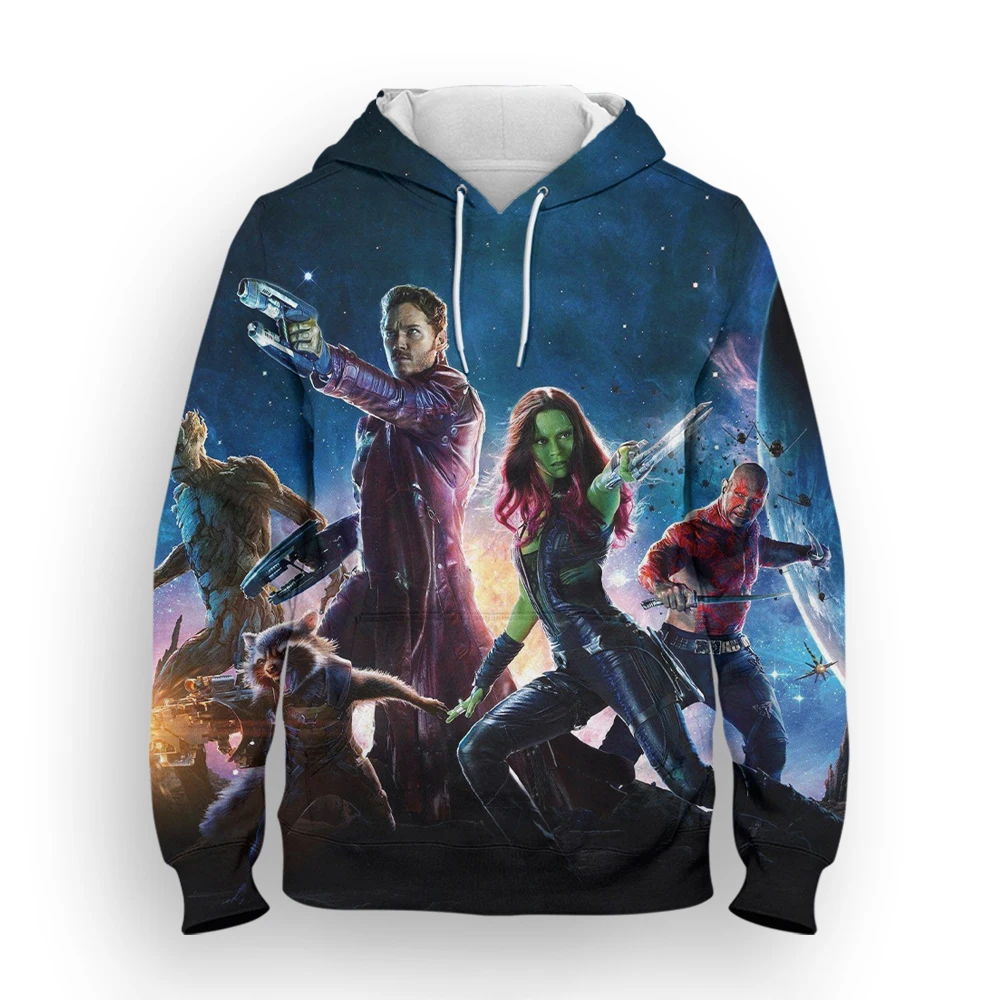 Men Sweetshirts Marvel Guardians Of The Galaxy 3D Print Women Hoodie Spring Autumn Harajuku Style Children Clothing
Men Sweetshirts Marvel Guardians Of The Galaxy 3D Print Women Hoodie Spring Autumn Harajuku Style Children Clothing
