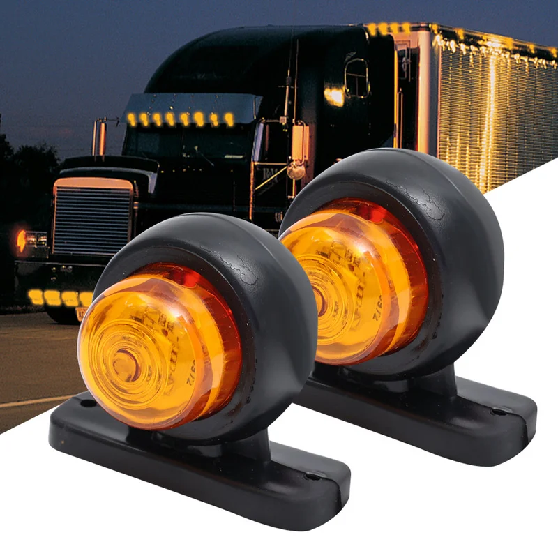 4PCS Side Marker Light External 12V 24V Replacement Parts Mini Durable Trailer Truck Motorcycle Safety Turn Signal Warning Lamp
4PCS Side Marker Light External 12V 24V Replacement Parts Mini Durable Trailer Truck Motorcycle Safety Turn Signal Warning Lamp