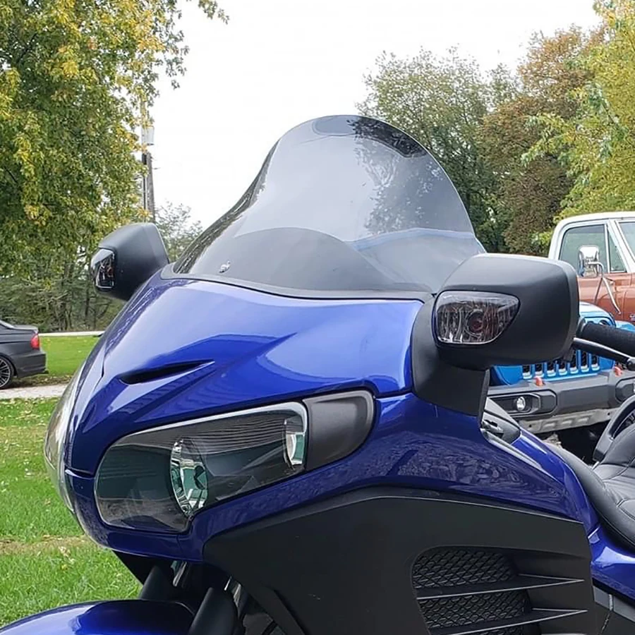 For Honda Goldwing GL1800B F6B 2013-2017 Hardened Anti-fog Motorcycle Clear Grey Heighten Windscreen Windshield 18 Inch
For Honda Goldwing GL1800B F6B 2013-2017 Hardened Anti-fog Motorcycle Clear Grey Heighten Windscreen Windshield 18 Inch