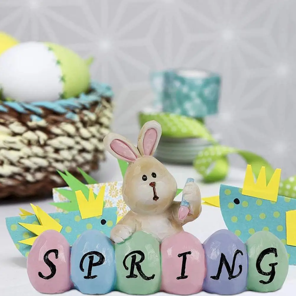 Easter Spring Bunny Tabletop Ornament Cute Craft Bunny Figurines Resin Festive Decor Miniature Easter Supplies Home Bedroom G6f3
Easter Spring Bunny Tabletop Ornament Cute Craft Bunny Figurines Resin Festive Decor Miniature Easter Supplies Home Bedroom G6f3